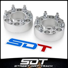 Sdt-ws-0077a Street Dirt Track 2pc 2 Inch Hubcentric Wheel Spacers For Ford F150 Expedition Navigator Mark Lt