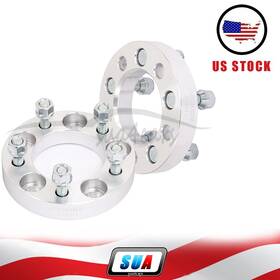 11546401eccpp Sua4cars 2pc 25mm 1 Inch Thick 5x4.5 5 Lugs 12x1.5 Wheel Spacers For 2005-2013 Kia Sportage