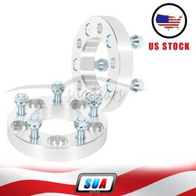 S4115375 Sua4cars 2 1 Inch Wheel Spacers 5x4.5 1/2 Studs 5x114.3 For Lincoln Mercury Ford Mustang S4115375 Sua4cars 2 1 Inch Wheel Spacers 5x4.5 1/2 Studs 5x114.3 For Lincoln Mercury Ford Mustang