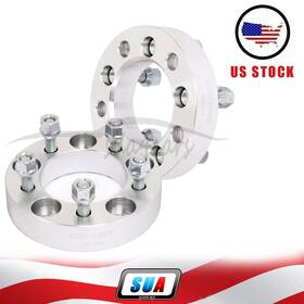 S4115396 Sua4cars 2x 1.25 Inch Wheel Spacers Adapters 5x4.75 To 5x4.5 For Chevy Corvette Pontiac 2000