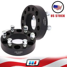 S4115408 Sua4cars 2x 1.5 Inch 6x135 6 Lugs Wheel Spacers 14x2 Studs For 2004-2014 Ford Expedition