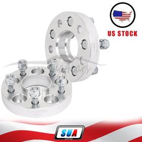 S4115427 Sua4cars 2x 1 Inch 5x110 Wheel Spacers 12x1.5 Lug Bolts For Chevrolet Saturn Cadillac Pontiac