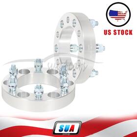 S4115430 Sua4cars 2pcs 1.25 Inch 32mm Thick 6x5.5 To Wheel Spacers 12x1.5 For Toyota