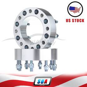 S4115461 Sua4cars 2pcs 2 Inch 8x170 To 14x2 Wheel Spacers Fits 2001-2002 Ford F-250 Super Duty