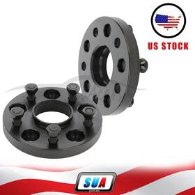 Sua4cars S4115467 2x 20mm Hubcentric Wheel Spacers 5x120 14x1.5 Lug For 2010-2017 Chevrolet Camaro