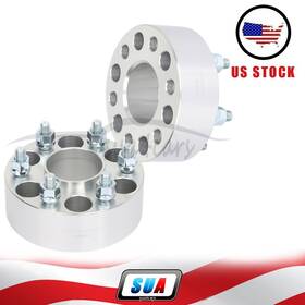 S4119608 Sua4cars 2 Pcs Inch 50mm 6x4.5 12x1.25 Studs Wheel Spacers For Nissan Frontier Xterra