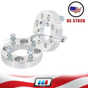 S4119664 Sua4cars 2x 1 Inch 4x100 12x1.5 Studs Wheel Spacers For Mazda Miata Honda Civic Dodge Neon