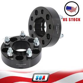 S4119691 Sua4cars 2 1.5 Inch 5x4.5 Wheel Spacers 1/2 For 1983-11 2012 Ford Ranger 1994-2014 Mustang