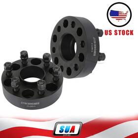 S4119711 Sua4cars 2 Pcs 1.5 Inch 6x120 14x1.5 Studs Wheel Spacers For Colorado Canyon 2015-2019