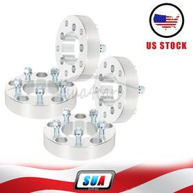 S4819551 Sua4cars 4x 1.5 Inch 38mm Adapter 5x5.5 To 5x4.5 Wheel Spacers For 1980-1996 Ford F-150
