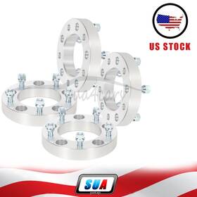 S4819601 Sua4cars 4pc 1.25 Inch 5x150 To Wheel Spacers For Toyota Tundra 2007-2022 S4819601 Sua4cars 4pc 1.25 Inch 5x150 To Wheel Spacers For Toyota Tundra 2007-2022