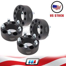 S4823500 Sua4cars 4x 2ftft 5x4.5 To 1/2 20 Studs Wheel Spacers For 87-2006 Jeep Wrangler
