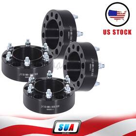 S4823501 Sua4cars 4pcs 2 Inch 6x5.5 12x1.5 Studs Wheel Spacers For 2002-2023 Toyota Tacoma 4wd 6 Lugs
