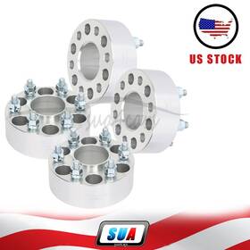 S4826098 Sua4cars 4 Pcs 2 Inch 50mm 6x4.5 12x1.25 Studs Wheel Spacers For Nissan Frontier