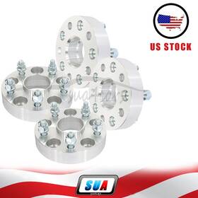 S4826131 Sua4cars 4 Pcs 1.25 Inch 5x4.5 12x1.5 Studs Wheel Spacers For Toyota Camry Avalon Lexus