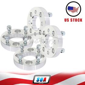 S4826167 Sua4cars 4 Pcs 1 Inch 4x100 To 4x108 12x1.5 Studs Wheel Spacers For Chevrolet Aveo