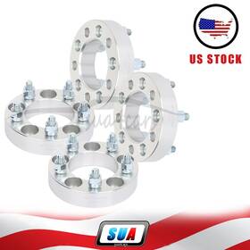 S4826191 Sua4cars 4 Pcs 1.25 Inch 5x4.5 1/2 Studs Wheel Spacers For 07 09 Ford Lincoln Mazda