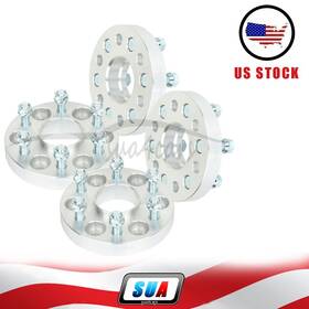 S4826202 Sua4cars 4 Pcs 1 Inch 6x120 14x1.5 Studs Wheel Spacers For Colorado Canyon 2015-2019