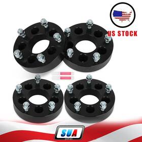 S842332 Sua4cars 4 Pcs 1.5 Inch 5x4.5 To 5x5.5 Wheel Spacers 1/2 Fits Mercury Mountaineer 1997-2010