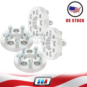 Sua4cars Sua81951704d 4pcs 1 Inch 5x100 To Wheel Spacers Bolt 12x1.25 Fits 1990-2014 Subaru Legacy