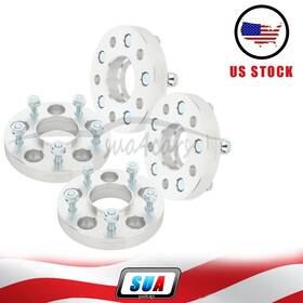 Sua4cars Sua81961304s 4 Set 1 Inch 5x4.75 Hubcentric Wheel Spacers Fits 1953-1982 Chevy Corvette El Camino