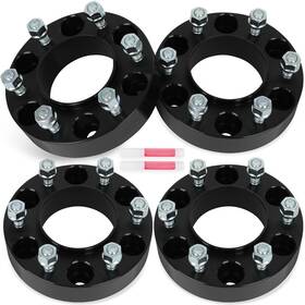12866648 Sunnyaccessory 4pcs 1.5 Inch 6x5.5 Hub Centric Wheel Spacers 12x1.5 For Ford Ranger 2013-2025 12866648 Sunnyaccessory 4pcs 1.5 Inch 6x5.5 Hub Centric Wheel Spacers 12x1.5 For Ford Ranger 2013-2025