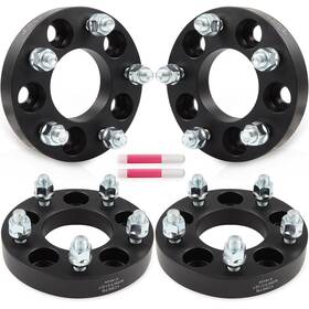 12956216 Sunnyaccessory 4pcs 1 Inch 5x4.5 To 5x4.75 Wheel Spacers For Jeep Cherokee 1980-01 Liberty 2002-12