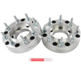 12956330 Sunnyaccessory 2pcs 2 Inch 6x5.31 To 8x6.69 Hubcentric Wheel Spacers For Ford F-150 2015-2025