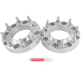 Sunnyaccessory 12956333 2pcs 1.5 Inch 8x180mm Hubcentric Wheel Spacers For Chevrolet Silverado 2500 Hd 11-25