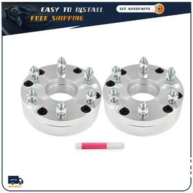 128671-szt Sztautopartstore 2x 2 Inch 5x4.75 To 6x5.5 Wheel Adapters For Cadillac Xlr 04-09 Chevrolet Gmc 82-19