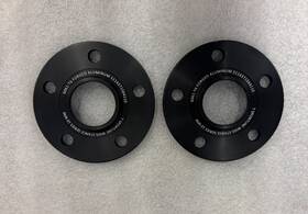 T Sportline T3yspcrts10 Tesla Model 3 / Y Black Anodized Billet Aluminum 10mm Spacer Set Of 2