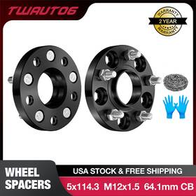 5x4.5-64.1-12x1.5 Tembor 2pcs 20mm Hubcentric Wheel Spacers 5x4.5 5x114.3 For Honda Civic Acura Tl Rsx 5x4.5-64.1-12x1.5 Tembor 2pcs 20mm Hubcentric Wheel Spacers 5x4.5 5x114.3 For Honda Civic Acura Tl Rsx
