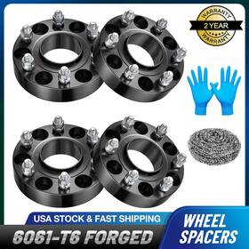 Os06061s2bk Tembor Os06061s2bk- 4 1.5 Inch 6x5.5 Hub Centric Wheel Spacers For 1999-2021 Chevy Silverado 1500