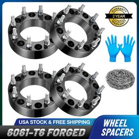 Os06069s1bk Tembor 4 2 Inch 8x180 To Wheel Spacers For Gmc Sierra Chevy Silverado 2500 3500 Hd