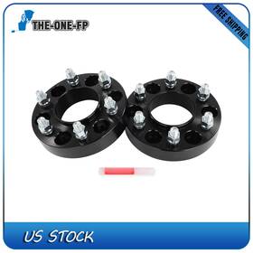 The One The129940one 2 X Wheel Spacers 6x135mm 1.25 Inch M14x1.5 87mm For Ford F-150 Lightning 2022-2025