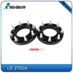 The129955one The One 2 X Hubcentric 1 Inch Wheel Spacers 8x180mm For Silverado 2500 Hd Gmc Sierra 3500