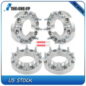 The845400one The One 4 X Hubcentric 1.5 Inch Wheel Spacers 8x180mm For Silverado 2500 Hd Sierra 3500