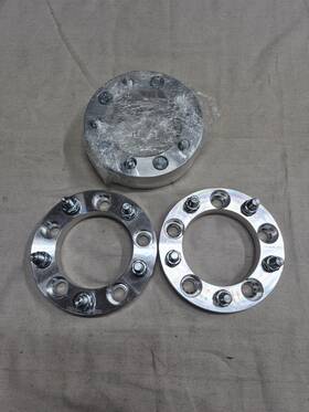 100-555-555-1220 Titan Jeep Cj Ford Bronco Roxor 5x5.5-5x5.5 Wheel Adapters Spacers 1 Inch 4pcs 100-555-555-1220 Titan Jeep Cj Ford Bronco Roxor 5x5.5-5x5.5 Wheel Adapters Spacers 1 Inch 4pcs