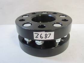 100-545-641-1215hcb Titan Wheel Accessories 2 Qty 1 Inch Hubcentric Spacers 5x4.5 5x114.3mm 64.1mm Cb 12x1.5 Lug