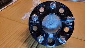 15-545-671-1215 Titan Wheel Accessories 15mm Spacers For Mazda 3 5 6 Rx Cx 5x114.3 5x4.5