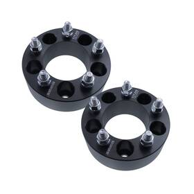 50mm-5x120.7-70.5-silver-2 Titan Wheel Accessories 2pc 50mm 2 Inch 5x4.75 Spacers Fits Chevy Corvette Camaro Pontiac Fi