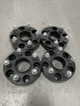 Ws066b-04 Titanium Wheel Accessories Spacers 1.5 Inch