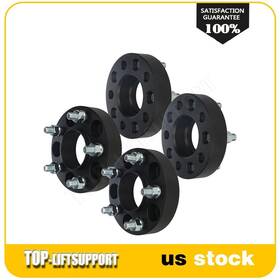 Top82618001adv Top-liftsupport 4x 1.25 Inch 5x4.5 Wheel Spacers Hubcentric Fits Ford Mustang Ranger 1994-2010