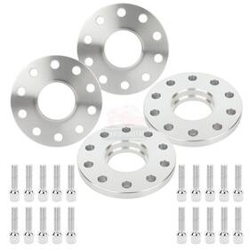 10862475 Top-refitting 4 Pcs 15mm Thick 5x130 14x1.5 5lug Wheel Spacers For Porsche 911 Panamera