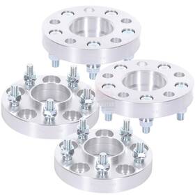 10917991 Top-refitting 4pcs 1 Inch 5x4.5 To 12x1.25 Studs Wheel Spacers For Infiniti Q50 Q60