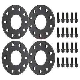 10917995 Top-refitting 4pcs 7mm Thick Wheel Spacers 5x130 14x1.5 Studs For Porsche Audi