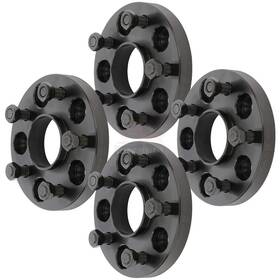 10917996 Top-refitting 4 Pcs Black Hub Centric 20 Mm Wheel Spacers 5x120 For Gmc Terrain