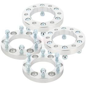 10919539 Top-refitting 4 Pcs 1 Inch 25mm 6x5.5 14x1.5 Wheel Spacers For Chevrolet Silverado 1500