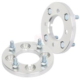 10928983 Top-refitting 2 Pcs 15mm 4x100 To 4x114.3 12x1.5 Studs Wheel Spacers For Honda Civic