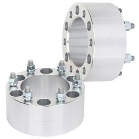 10928985 Top-refitting 2 Pcs 3 Inch 6x5.5 12x1.5 Studs Wheel Spacers For Dodge Ram 50 3.0l 1990-1991